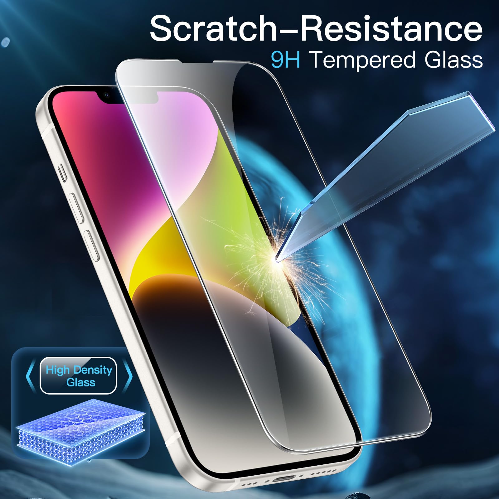 Amazon.co.jp: JETech 3 in 1 iPhone 14 6.1 インチ用 マグネット 