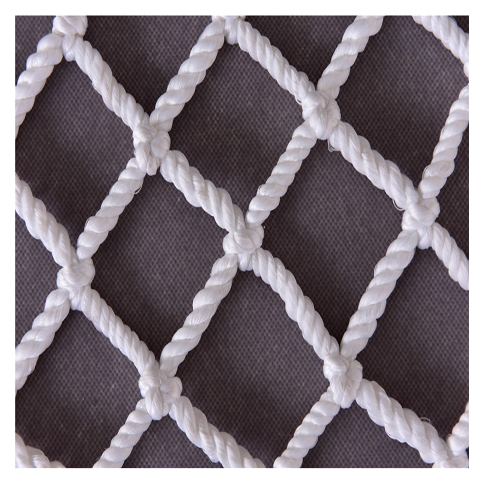VagxTbs Railing Safety Net White Rope Net Anti-fall Net Stretchable Protection for Stairs, Balcony, Outdoor Activities, Customizable (1X10m)