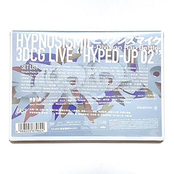 ヒプマイ 3DCGLIVE “HYPED-UP 01“ LIVE DVD 商品詳細ページ | HYPSTER Limited Store | HYPNOSISMIC