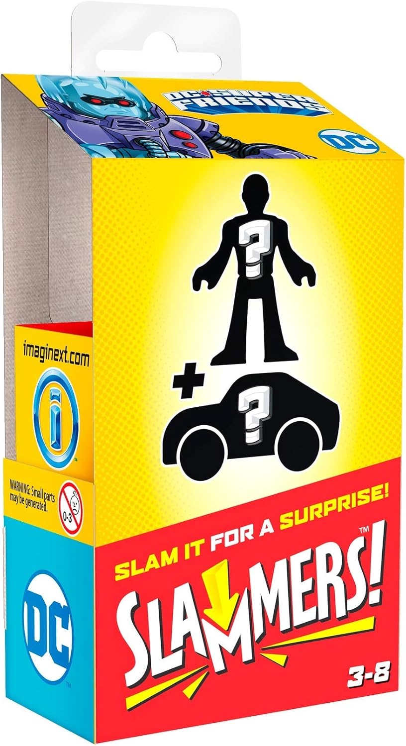 Imaginext DC Super Friends Slammers! Arctic Sled and Mystery Figure