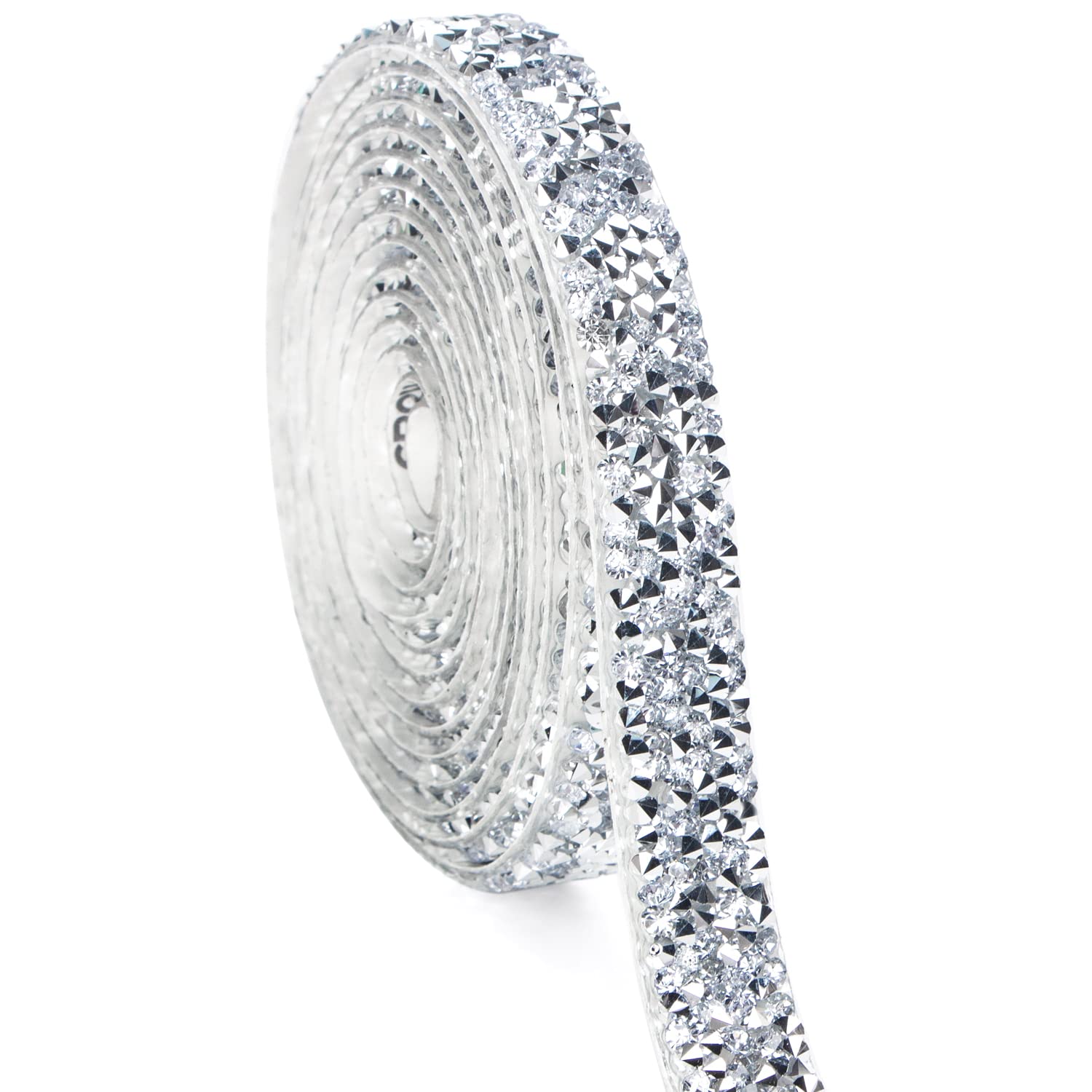 Amazon.com: Ribbli Resin Self Adhesive Rhinestone Diamond Ribbon ...