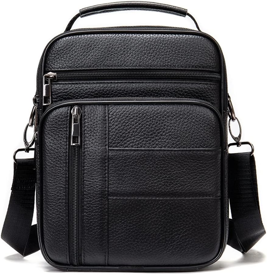 Men's Bag Men Leather Men's Messenger Shoulder Bags Over The Shoulder Man Camera Crossbody Bags for Men Handbags