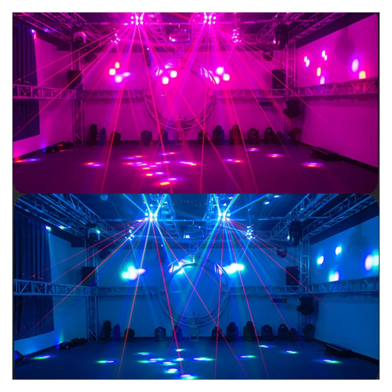Led 18 wiązka światła RGBW LED bezstopniowy kąt obrotu reflektor z ruchomą głowicą DJ Disco Bar sala balowa impreza sceniczna efekt świetlny Na imprezy i do klubów
