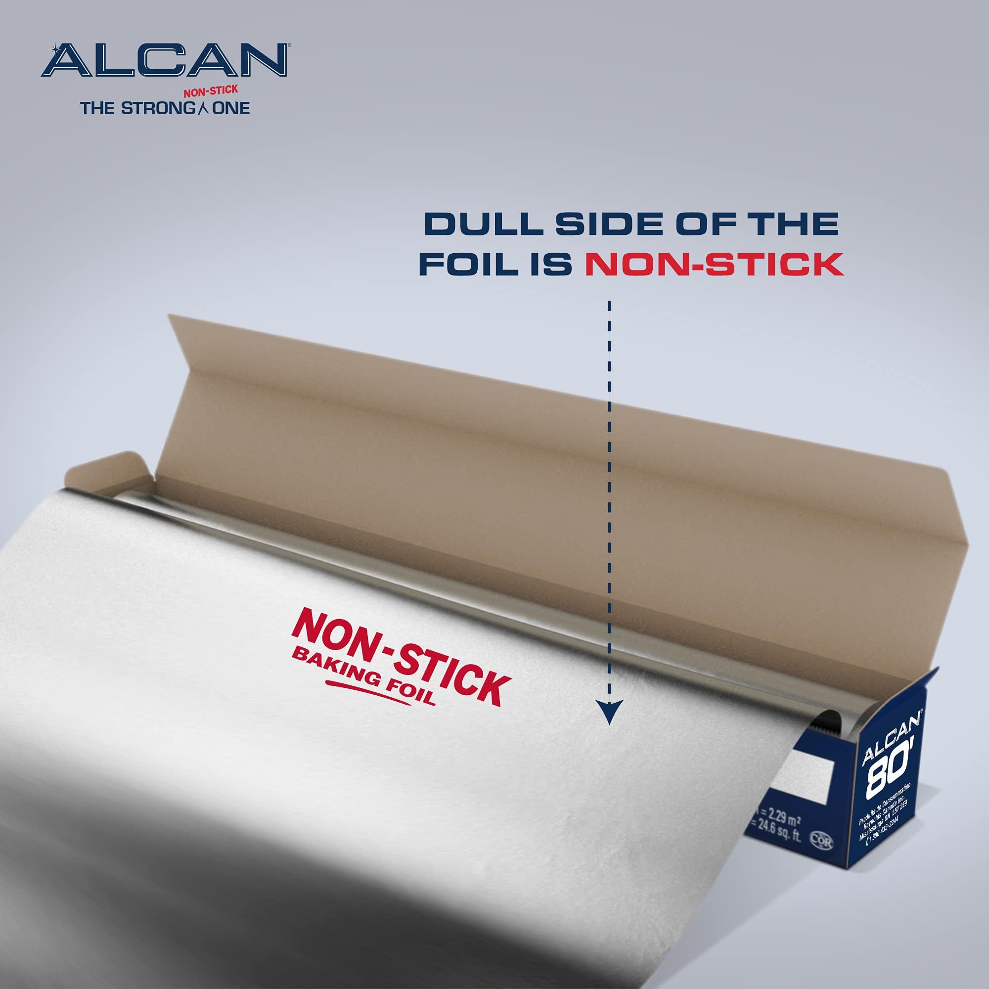 ALCAN Lámina de aluminio, paquete de 3