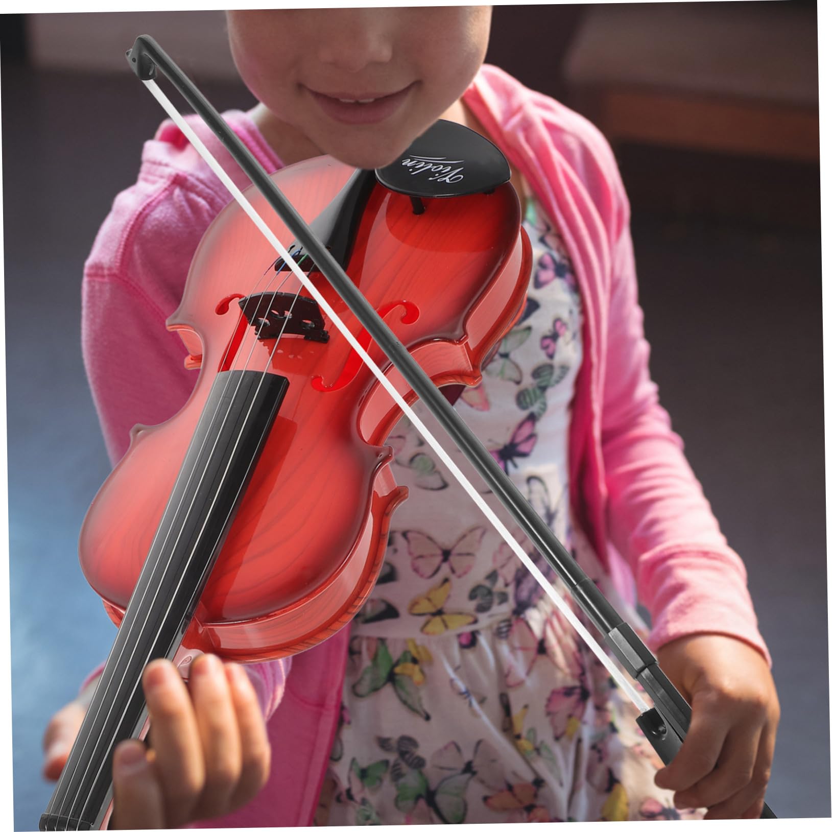 Violino Giocattolo Plastica Bambini in Musicale | Decorazioni Scuola, Gioco Educativo per Apprendimento Musica e Role Play