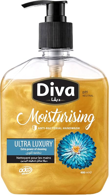 Diva Liquid Hand Wash With Glycerin Softness - 480 ML