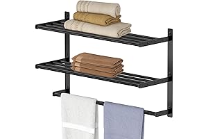 Multi-Tiered Tower Rack: Enhance Your Bathroom Storage and Organization