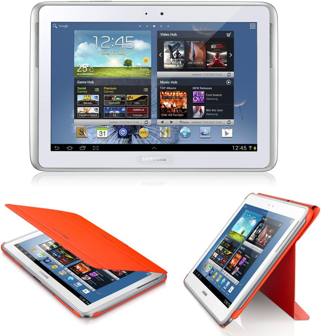 Samsung Galaxy Note 10.1 inch Tablet - White (ARM Cortex A9 1.4GHz, 16GB, Wi-Fi, BT, Android 4.0)