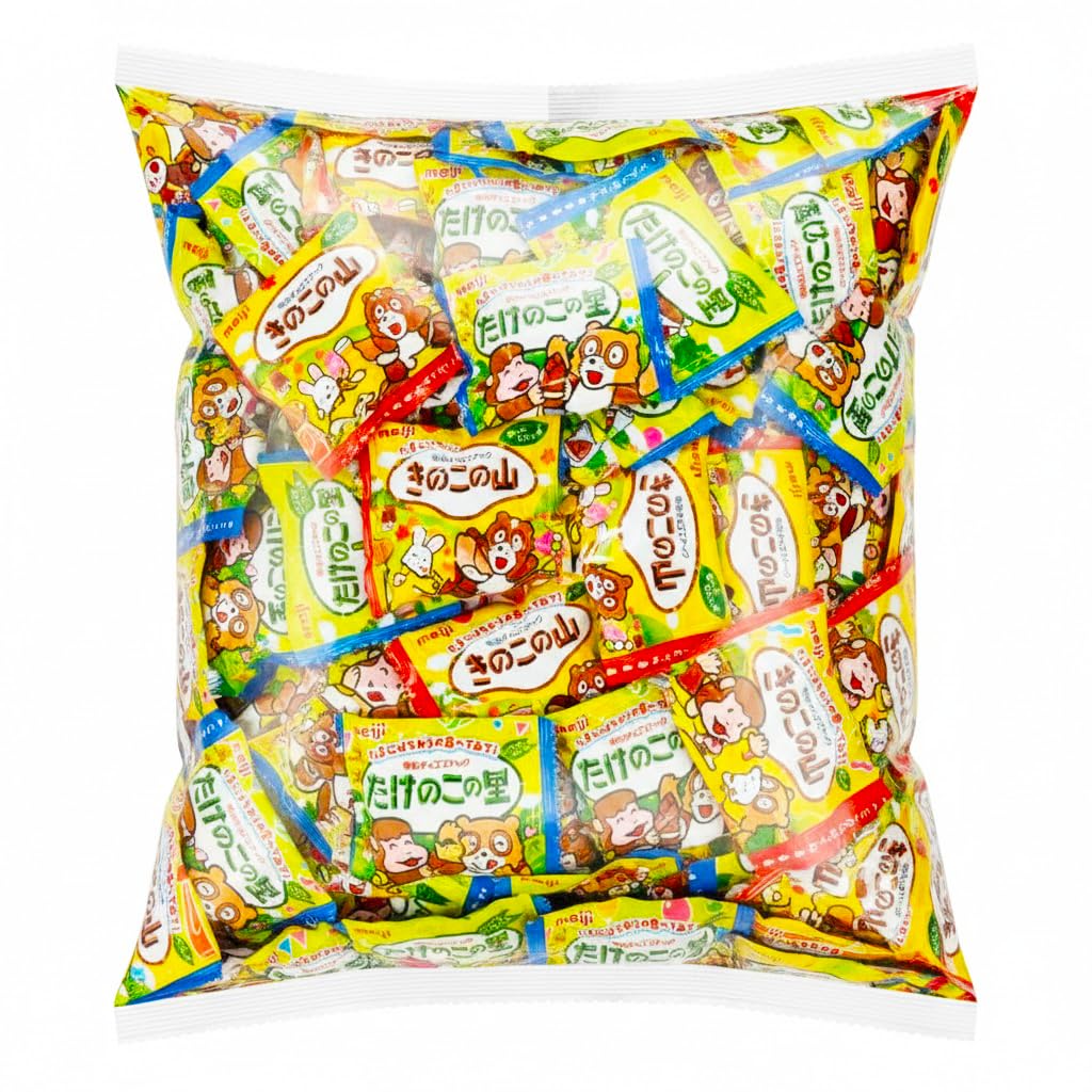 ☆明治 きのこの山・たけのこの里 小袋 24個セット(2種×各12個入り)