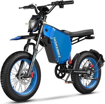 Electric Bike for Adults.ebikes for Adults-Blue