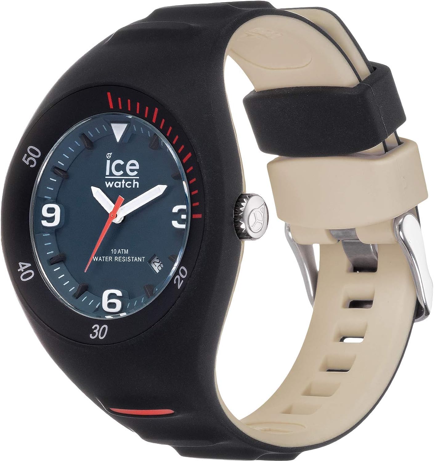 Ice-Watch P. Leclercq Orologio Nero da Uomo con Cinturino In Silicone (Medium) Ice-Watch P. Leclercq Orologio Nero da Uomo con Cinturino In Silicone (Medium)