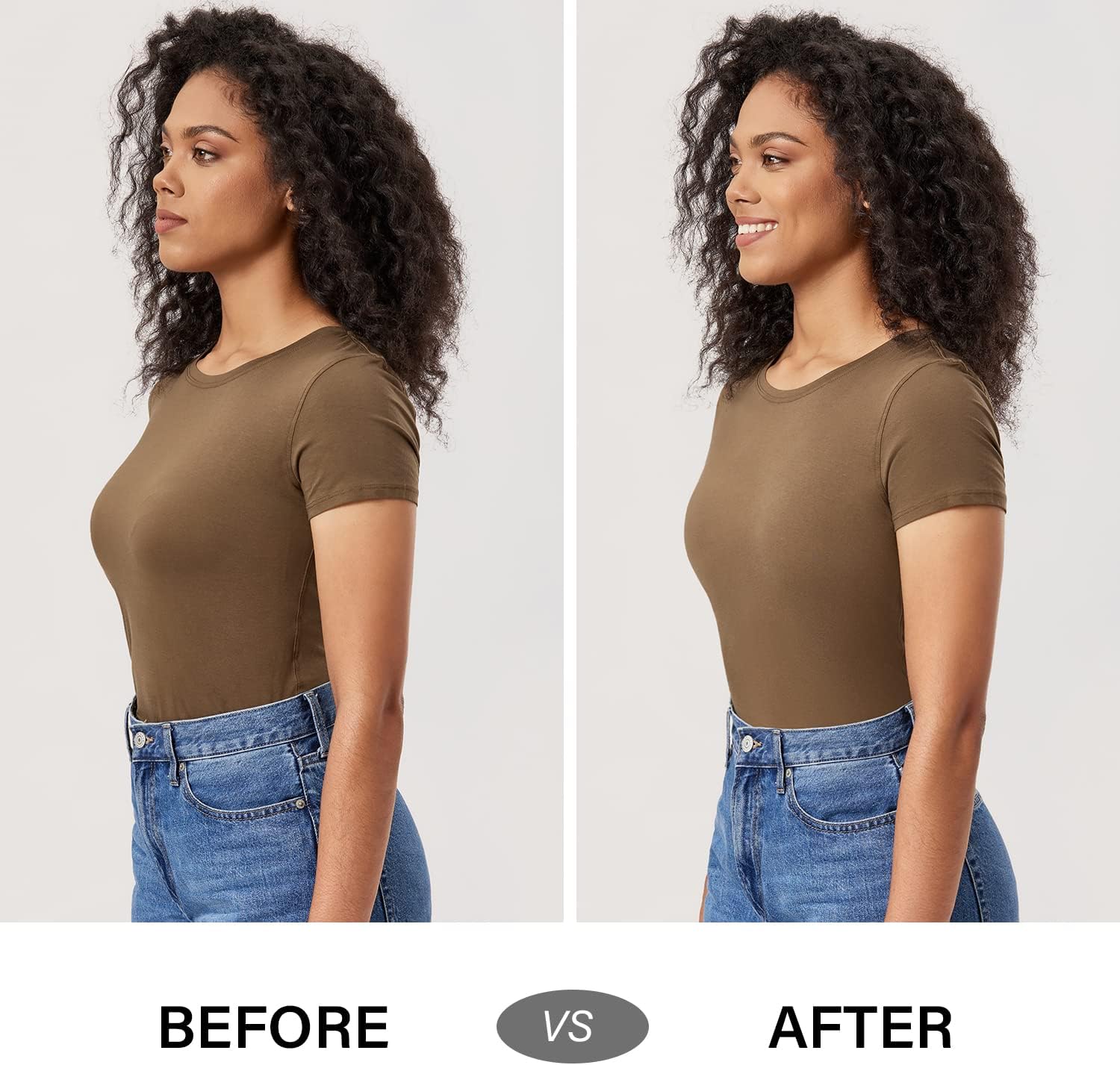 AISILIN Women's Minimizer Bra Plus Size Unlined Full Coverage Smooth Underwire Support - Image 6