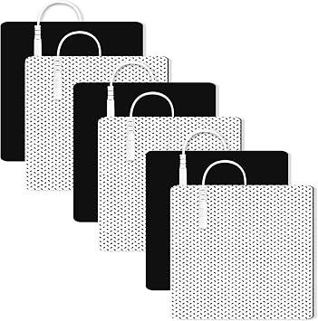 4X4" Large TENS Unit Electrode Pads for Lower Back Shoulders & Thighs