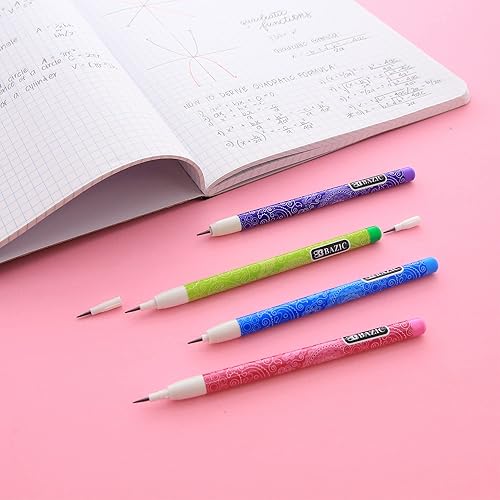 Miniatura 4 de BAZIC - Lápiz multipunto Paisley con borrador sin látex, lápices multipunto sin afilar, escritura suave para dibujar dibujar bocetos (paquete de 8),