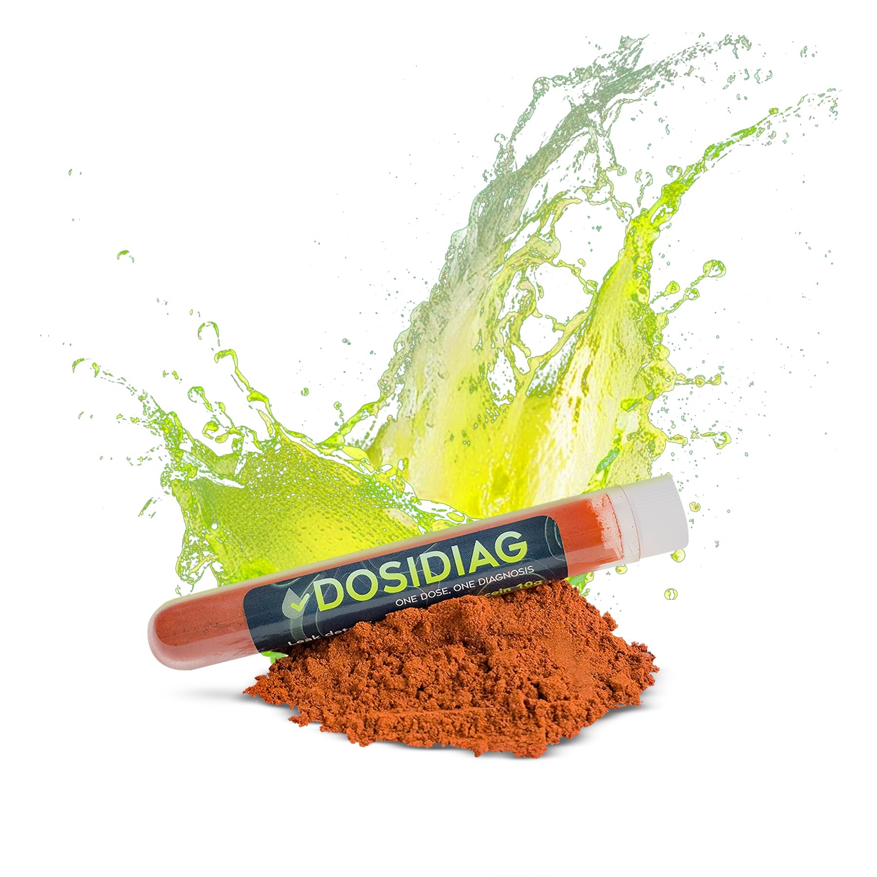 Fluorescein DOSIDIAG Intense Tracer for Leak Detection: Swimming Pool, Spa, Plumbing, Roofing, Car, Red