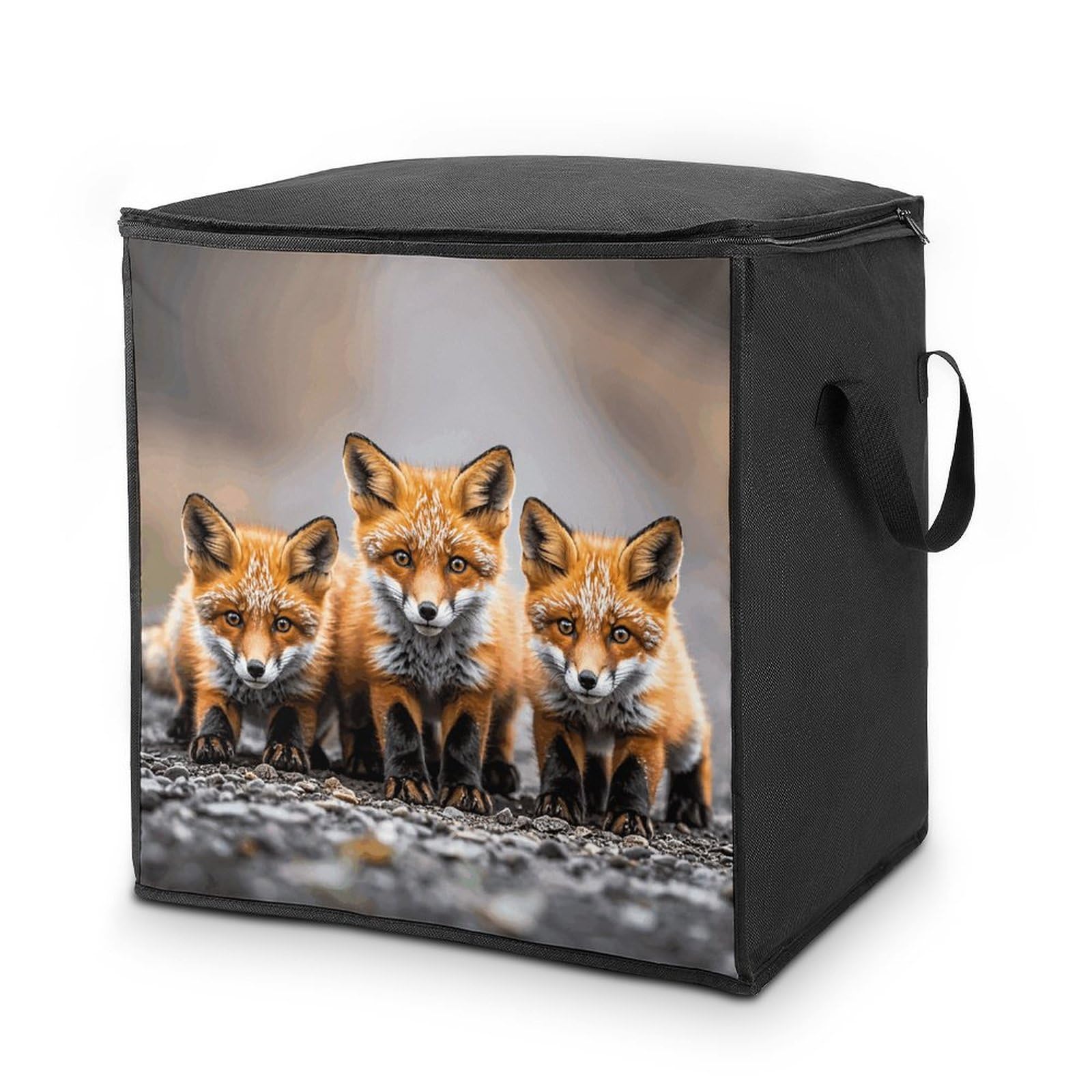 Sac de rangement pour couettes vêtements couvertures jouets placards renards