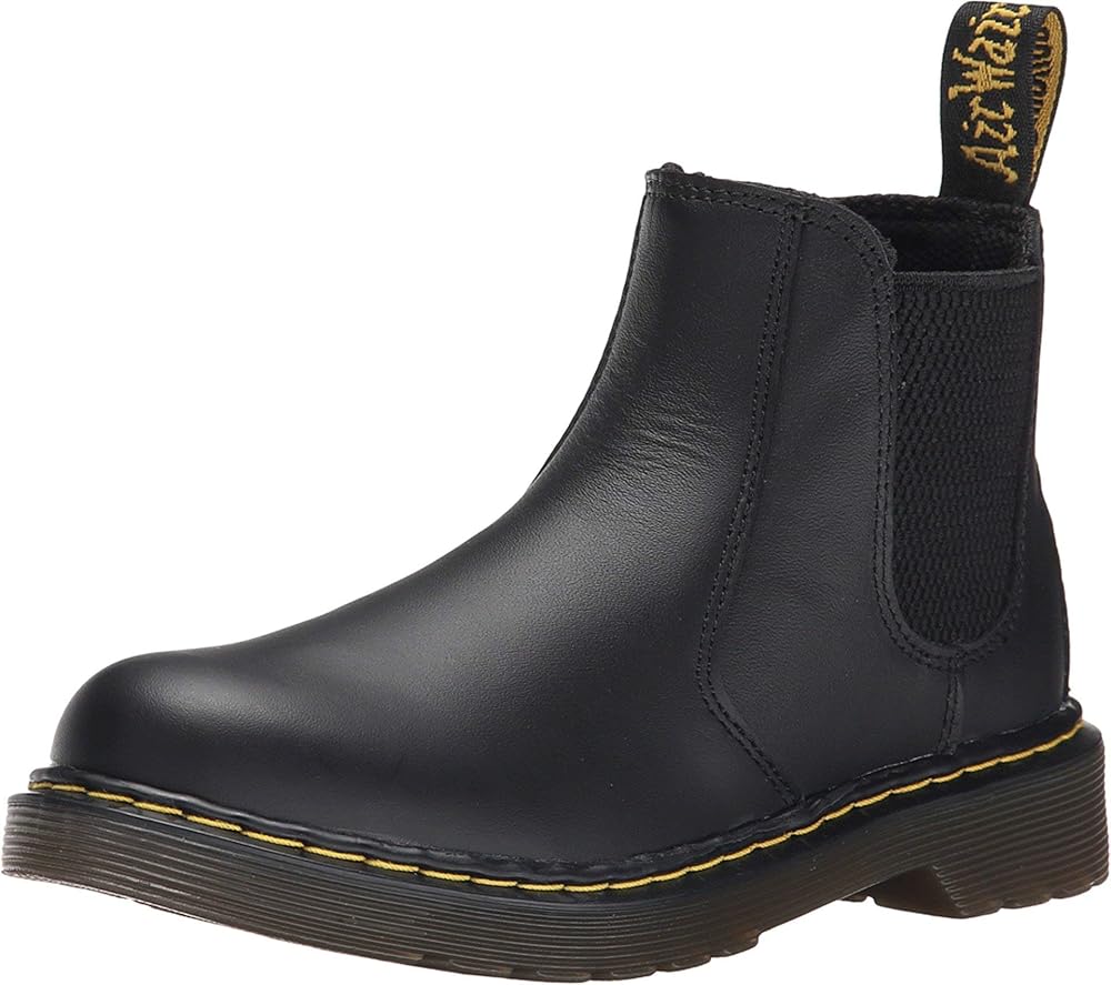 Dr. martens core banzai stivali unisex bambino in pelle 16708001