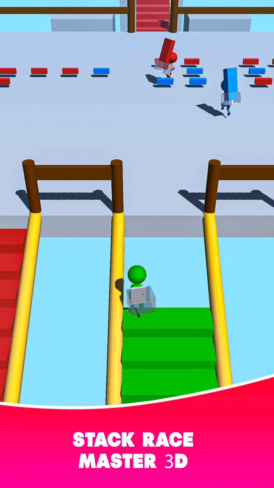 Bridge Run Stack Race Master 3D: Color Block Stair Builder, Fun Rush ...