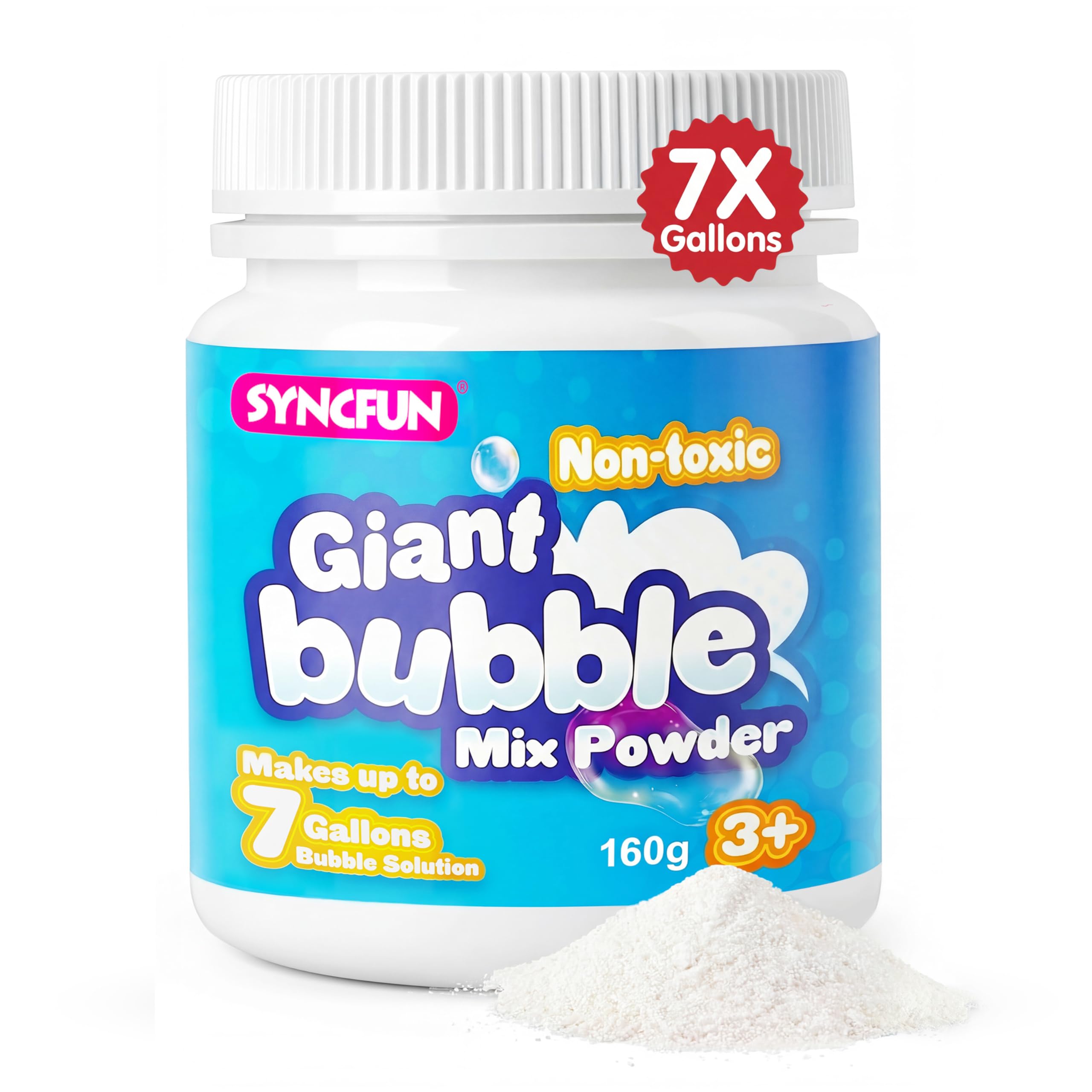 Amazon.com: JOYIN SYNCFUN Giant Bubble Solution Makes 7 Gallons