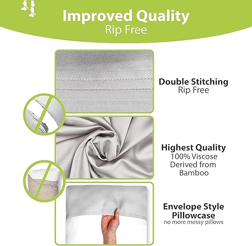 Miniatura 4 de Fundas de almohada de bambú Bampure