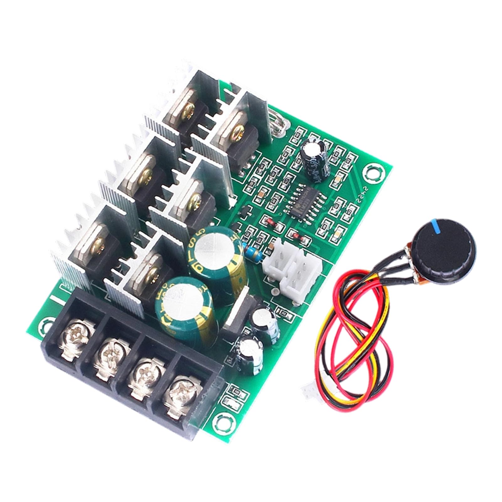 Motor Controller DC10V to 55V Input 40A Output Motor Speed Regulator for Heavy Duty Equipment and Electric Tool