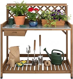 12 Bride To Be Decoration Ideas That Feel Fun Fresh And Modern 123 Garden Potting Bench with Metal Tabletop,Outdoor Potting Table Workstati...