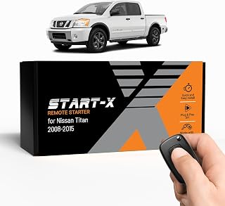 Start-X Remote Starter for Nissan Titan 2008 2009 2010 2011 2012 2013 2014 2015 || Plug N Play || 3X Lock Remote Start || Zero Wire Splicing