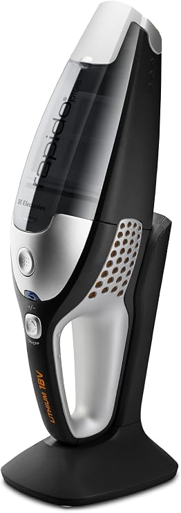 Electrolux Aspirador de Mano Rápido ZB4128 con batería de Litio de 18V, 0.5  litros, Plata metalizado : Amazon.es: Hogar y cocina