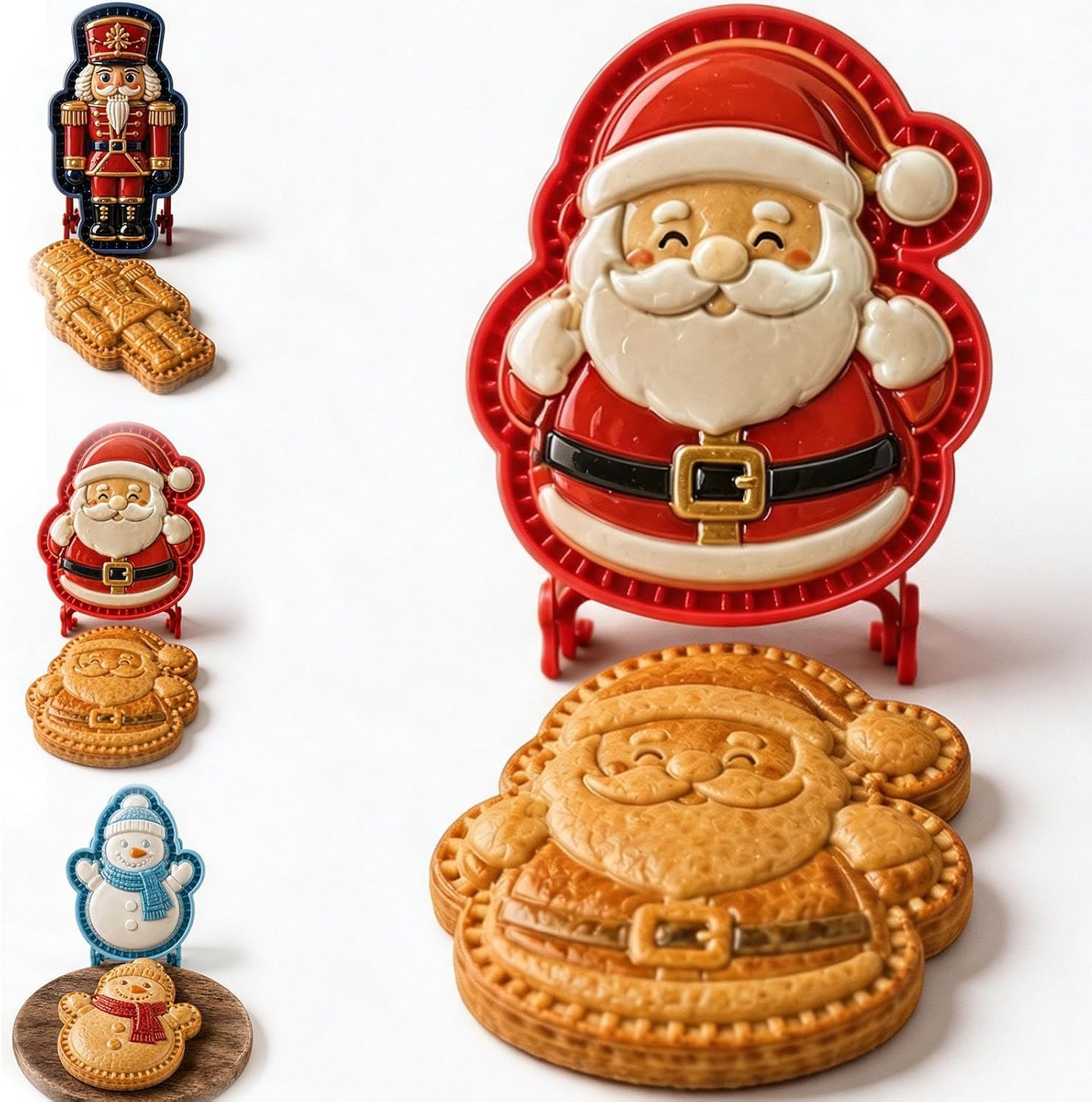 Holiday Mini Pie Molds for Baking | Little Hand Pie Maker Mold Kit