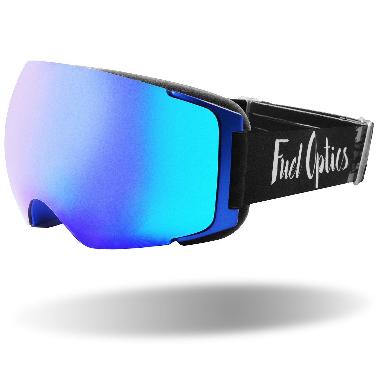 High Performance Anit-Fog Ski and Snowboard Goggles with Magnetic Quick Change Lens | Helmet Compatible with Extra Long Adjustable Stra