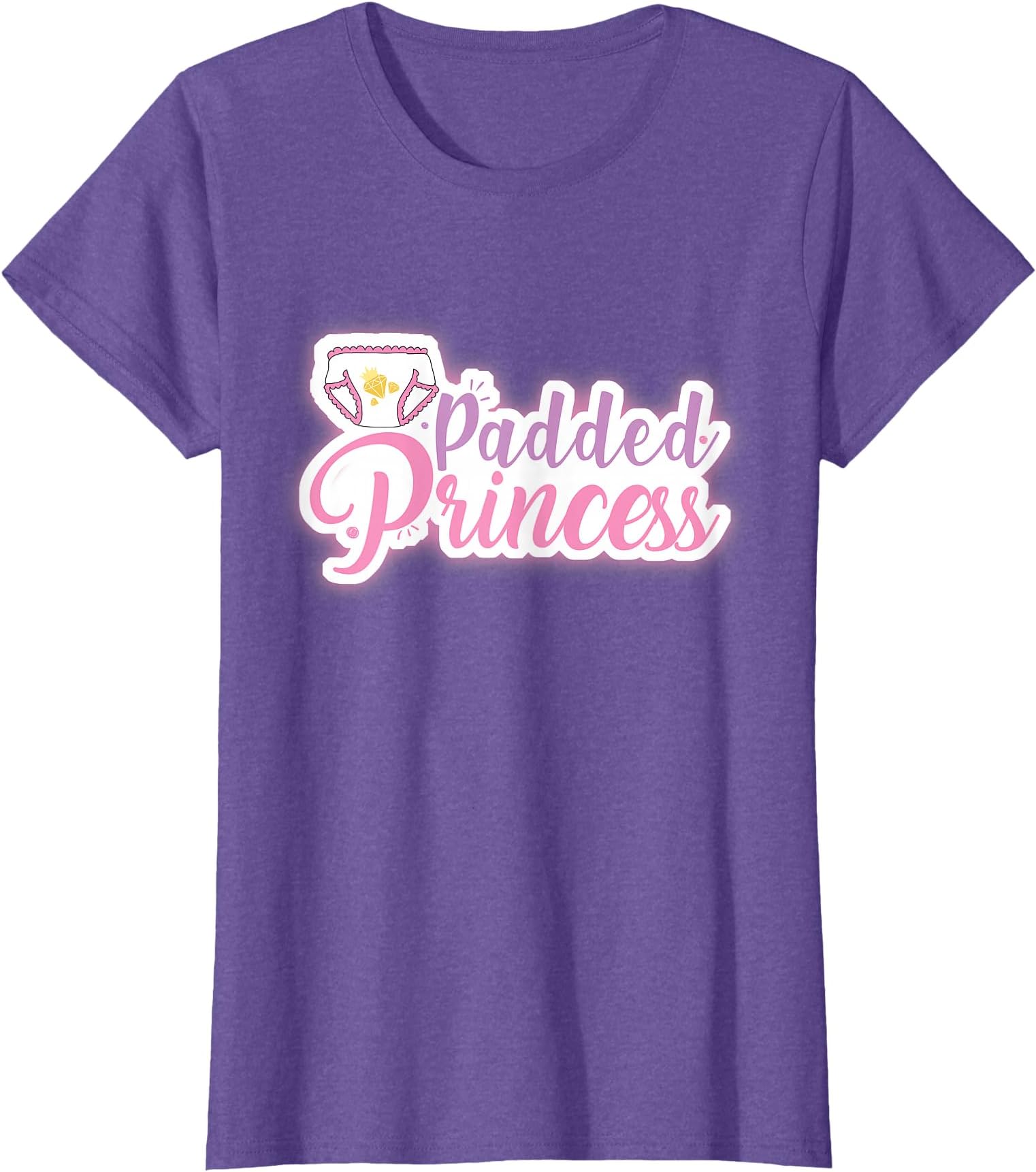 Padded Princess Frilly Diaper ABDL T-Shirt