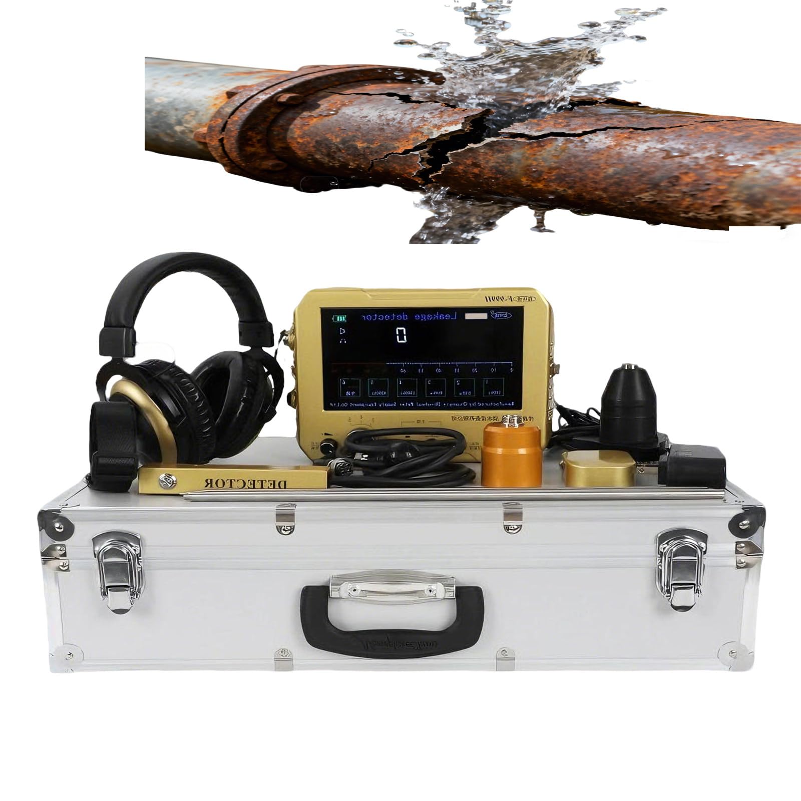 Detector De Fugas De Agua Subterráneas F999H