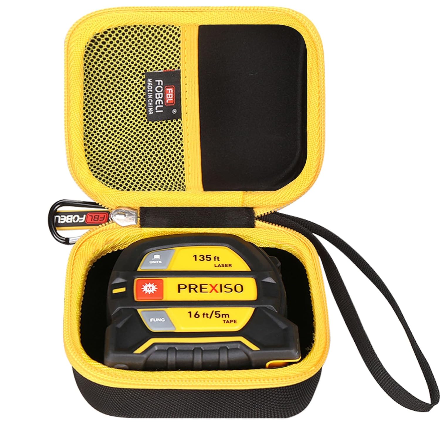 FBLFOBELI Hard Case for PREXISO 2 in 1 Laser Tape Measure, 135Ft Rechargeable Laser Measurement Tool