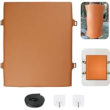 Wall Punching Pad & Tree Training Target, 2-in-1 Large Punching Bag for Boxing, MMA, Kickboxing & Martial Arts Solo Practice Includes Adhesive Hooks & Straps