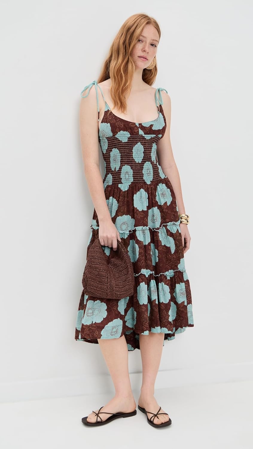 Free People Women's Adriel Midi Dress - Image 5