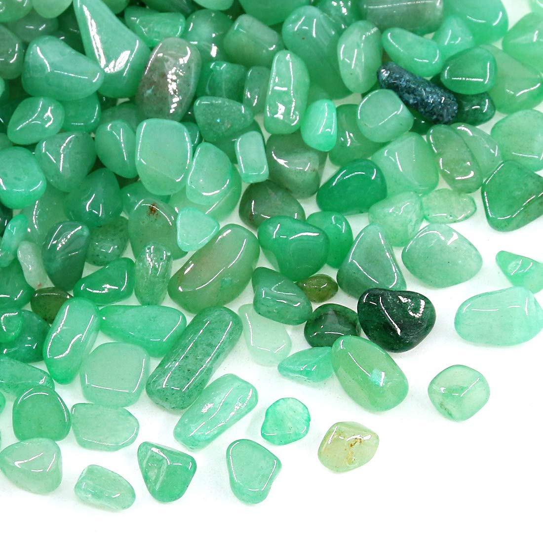 Swpeet Petits éclats de 0,5 kg - Pierres écrasées de forme irrégulière - Parfait pour la fabrication de bijoux et la décoration de la maison