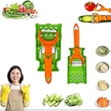 Pelador Multifuncional 2-En-1，Multifunctional Single Blade Peeler with Grating Plate for Slicing And Peeling, All Kinds Of Fruits And Vegetables