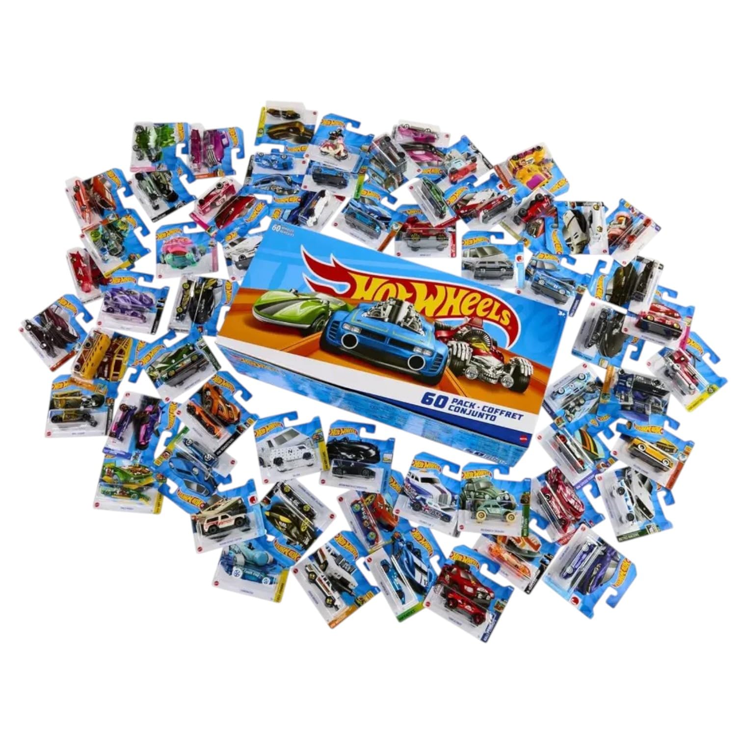 Hot Wheels ミニカー コレクション まとめ60台以上‼️ Amazon.com: Hot Wheels 60-Pack Die-Cast Cars Collection Set