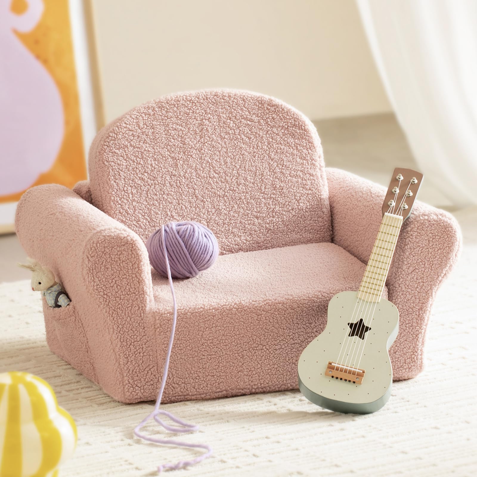 Toddler Bean Bag Chair LOAOL Kids Couch 10PCS, Toddler Couch