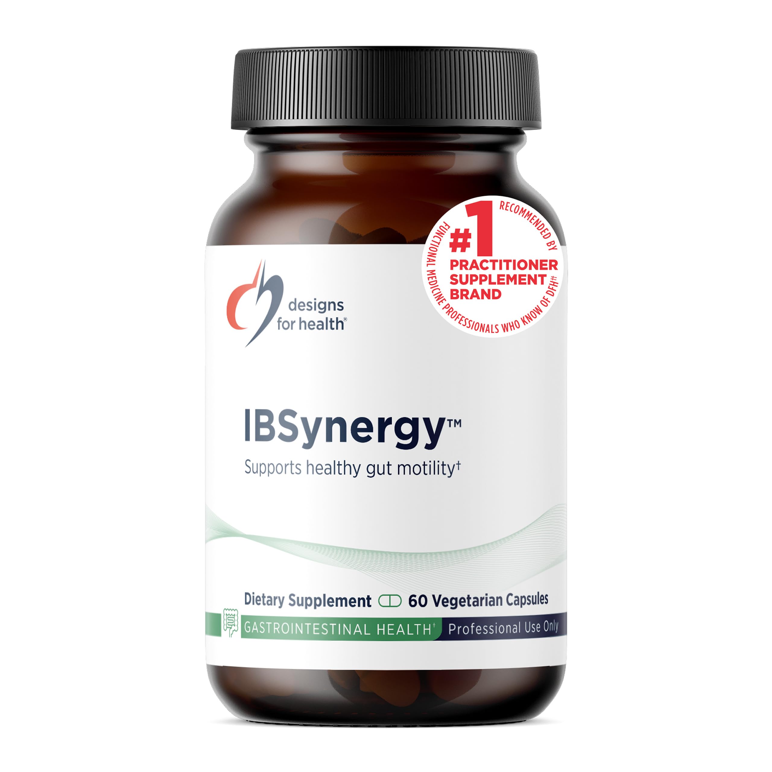 Amazon.com: Designs for Health IBSynergy - Support GI Health, Digestion +  Brain-Gut Connection
