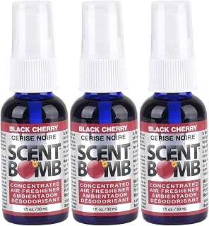 Scent Bomb Super Strong 100% Concentrated Air Freshener - 3 Pack (Black Cherry)
