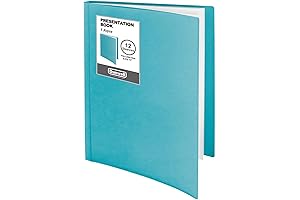 Dunwell 1/4 Inch Binder for Presentations and Document Storage