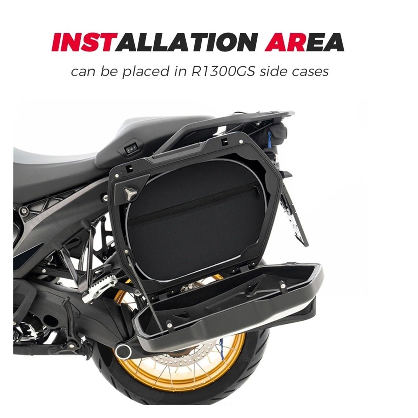 Moto Selle Bagagli Per BMW R1300GS LC R1300 GS R 1300 GS R 1300GS Adventure ADV R1300 2024 Vario Borse Interne Borsa Bauletto Valigie Bagagli Coppia Borse Laterali(3pcs Bags)