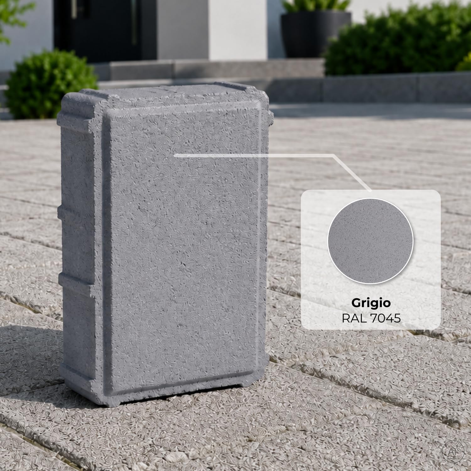 Impregnante colorante pavimento Grigio RAL 7045 5L Q-COVER