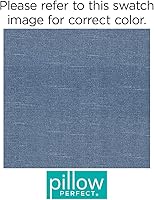 Vista 33 de Pillow Perfect Tory Solid Indoor/Outdoor Wicker Patio Sofa/Swing Cushion Tufted, Weather and Fade Resistant, 18" x 48", Green