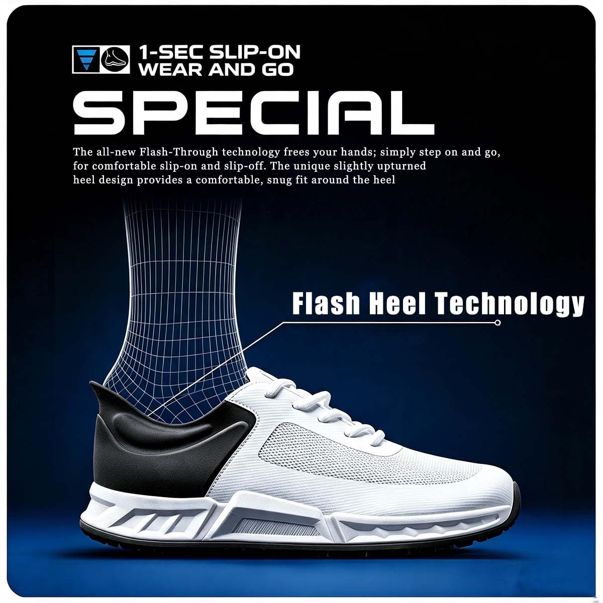 Zapatos de Golf para Hombre Impermeables con Cordones
