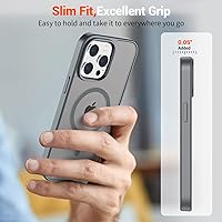 Vista 210 de SUPFINE Funda magnética para iPhone 11 (compatible con MagSafe) (protección contra caídas de grado militar), translúcida mate a prueba de golpes