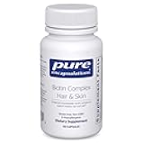 Pure Encapsulations Biotin Complex Hair & Skin | Biotin Complex for Healthy Hair and Skin Support | 60 Capsules