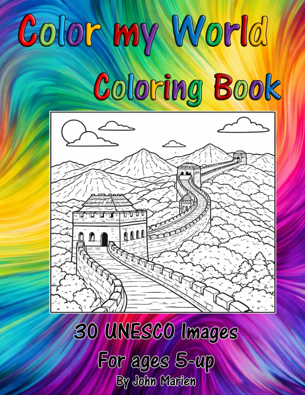 Color my World Coloring Book: UNESCO World Heritage Sites