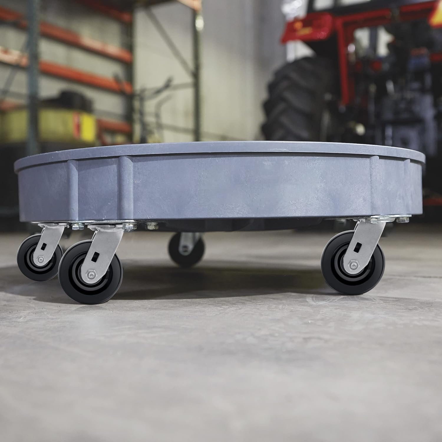 5"x2" Phenolic Wheel Top Plate Swivel Caster with Roller Bearing Capacity Up to 1000lbs (1 Swivel)